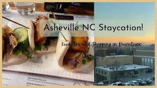 Asheville NC Staycation: Hilton Garden Inn Hotel Tour, Food, Shopping and More!