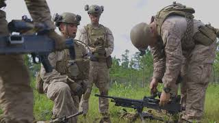 U.S. and Spanish Marines participate in Company Level Live-Fire Range