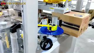 WIN-WIN PACK Horizontal Carton Erector WWP-840H50 | 50 CPM High-Speed Forming and Sealing