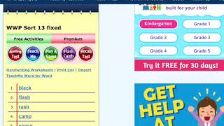 Using spelling city from Mr. Weimann's website