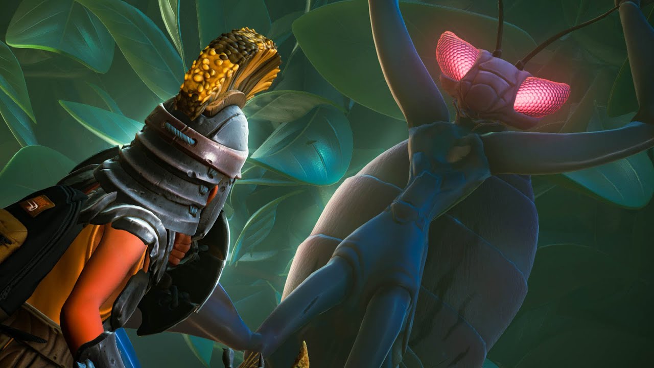 Spartan VS. Mantis in Grounded