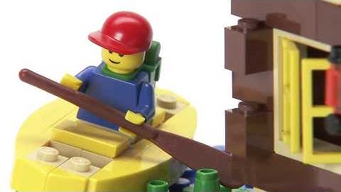 Spring Log Cabin - LEGO Creator - Designer Tips