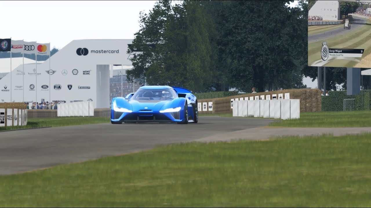 NIO EP9 '17 Electric Hypercar at Goodwood Road & Racing