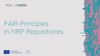 FAIR Principles in NRP Repositories (Milan Janíček)