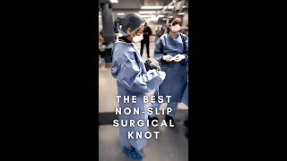 The Best Non Slip Surgical Knot | Modified Nice Knot with Dr. Diane Nam