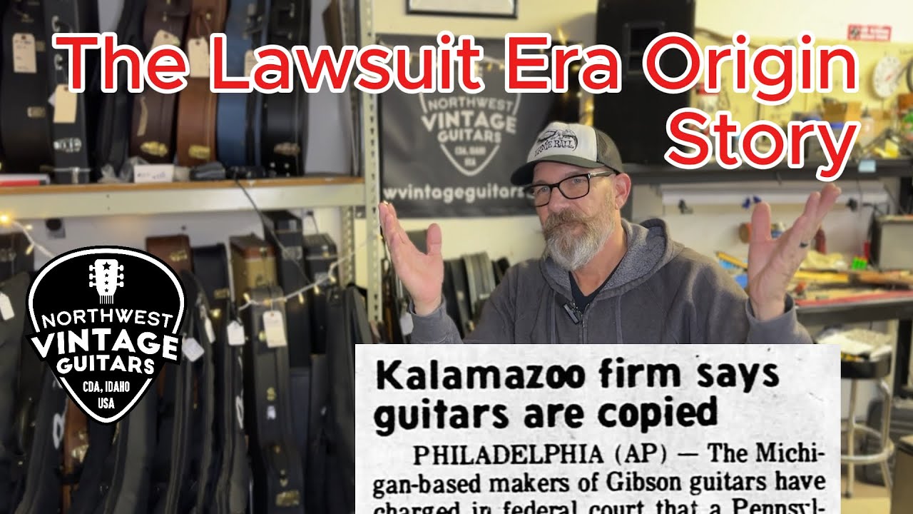 The Lawsuit Era Origin Story - Gibson vs Ibanez