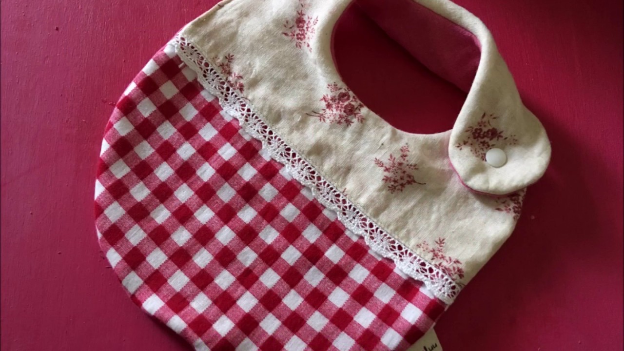 おかけ スタイ の作り方 How To Make Baby Bib Youtube