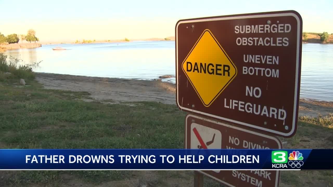 Man drowns in Turlock Lake while trying to rescue his children