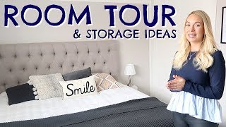 BEDROOM TOUR & BEDROOM STORAGE IDEAS AD