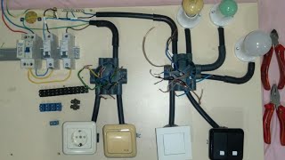 Buat Elektrik Bağlantıları sigorta Priz/Komütatör/Anahtar/Lamba/Hattı Nasıl yapılır