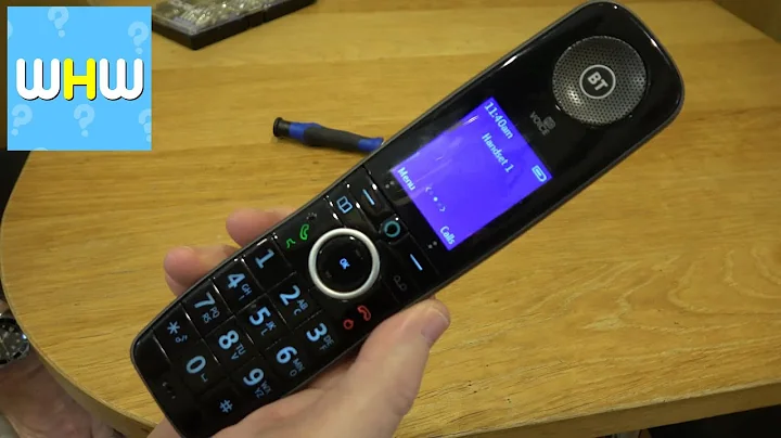 BT Digital Voice Phone Battery Replacement Tutorial