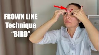 My Favourite Old Technique To Get Rid Of Frown Lines