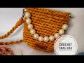 كروشية شنطه صغيره سهله وبسيطهcrochet small bag / t- shirt yarn