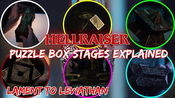 From Lament to Leviathan: Hellraiser Puzzle Box Stages Explained