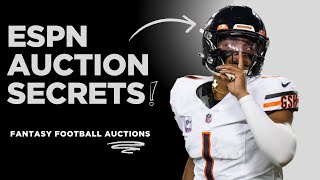 6 SECRET Features in ESPN Auction Drafts | Fantasy Football 2025
