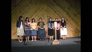 Video thumbnail of "coro betel en campamento 2010"