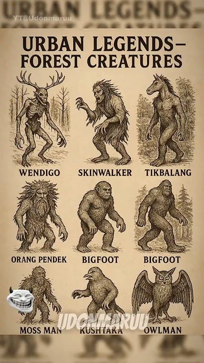 Part 1 FOREST CREATURES 😨