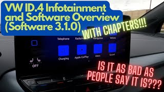 VW ID.4 Infotainment Software Overview and Guide (Software Version 3.1.0) with Chapters