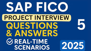 sap fico s4 hana real time scenario based interview questions | project interview