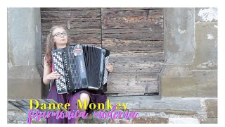 Dance Monkey Tones and I. Fisarmonica accordion moderna Natalya Chesnova  insegnante, compositrice