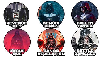 Every Version of Darth Vader