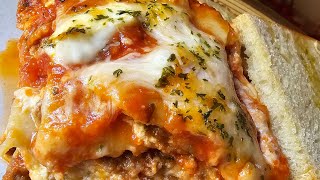 Lasagna (with homemade pasta)