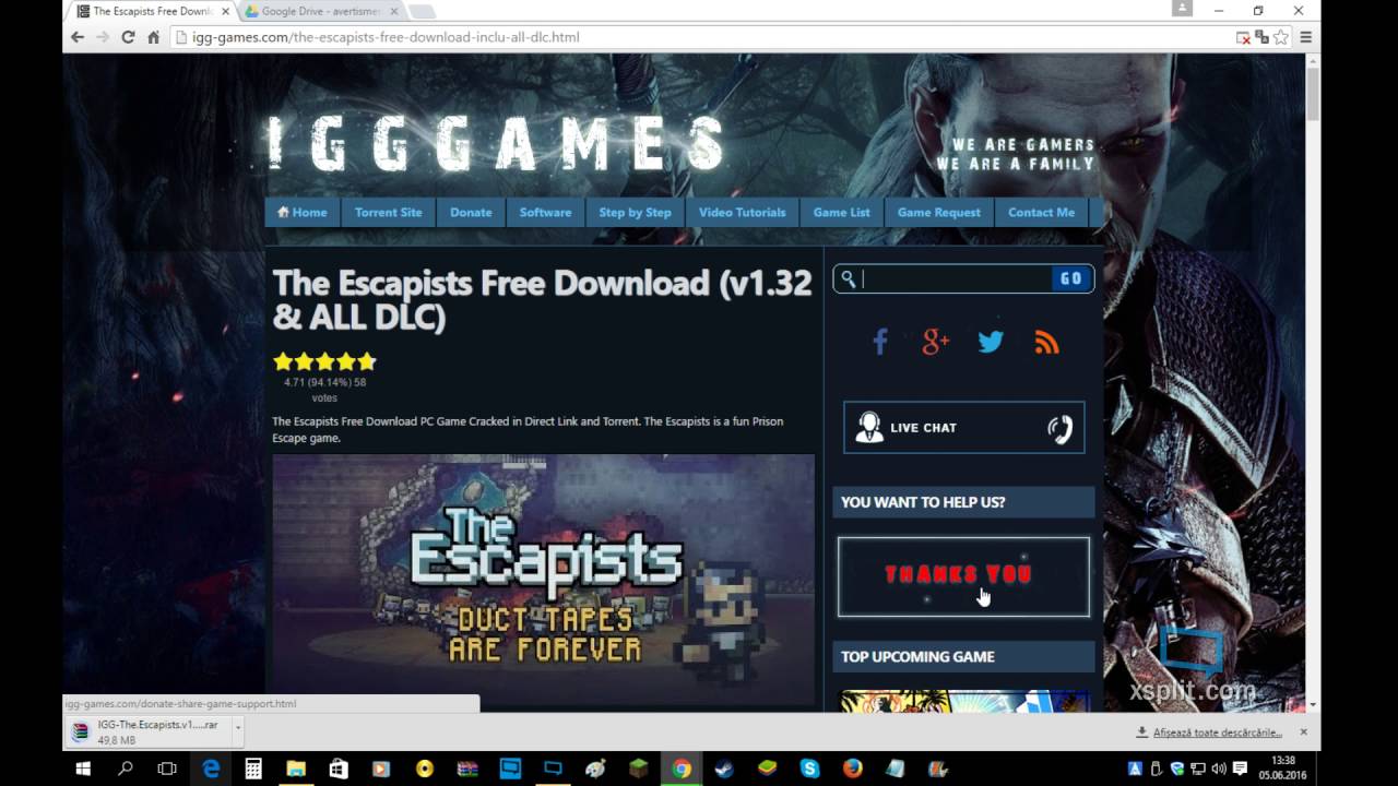 come scaricare the escapist gratis in italiano