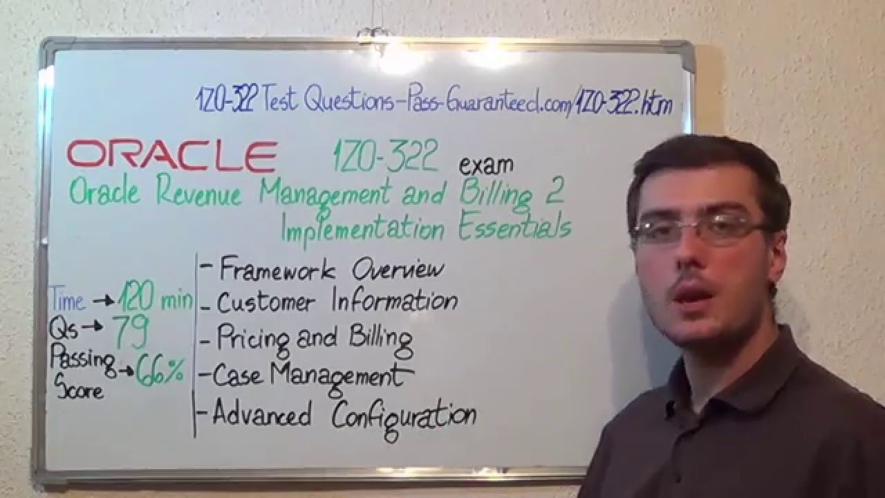1Z0 322 Oracle Exam Billing 2 Implementation Test Essentials