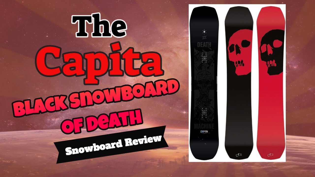 leider trimmen een miljoen The 2021 Capita Black Snowboard Of Death Snowboard Review - YouTube