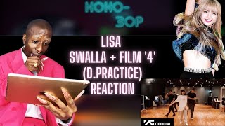EX-BALLET DANCER REACTS to LISA - Swalla + Film 4 (Dance Practice) Resimi