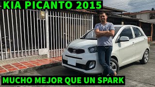 Kia Picanto 2015 MUCHO MEJOR que un Spark GTLastima ese detalleAutoLatino