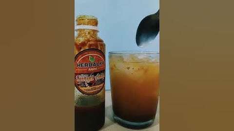 Sirup Jamu Segar dan alami