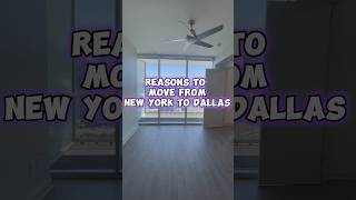 Why you should move from New York to Dallas Texas to a  Luxury Highrise Apartment #newyork