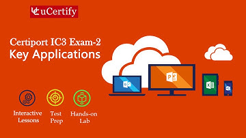 Certiport IC3 Exam-2 Complete (Course & labs)