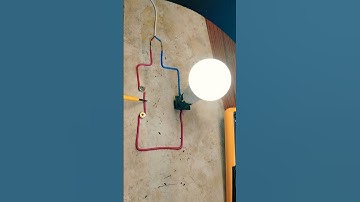 One-Way Switch Connection Explained #shorts