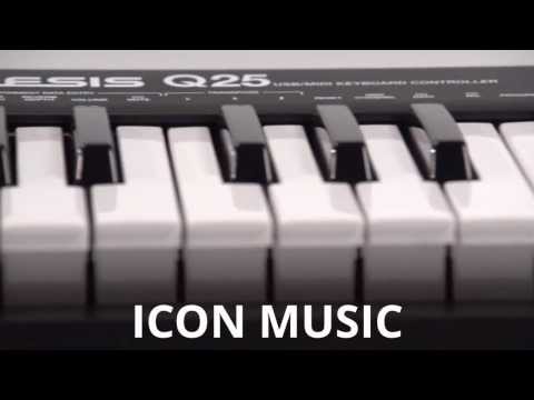 Alesis Q25 USB MIDI Keyboard Controller available at ICON MUSIC