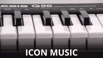 Alesis Q25 USB MIDI Keyboard Controller available at ICON MUSIC