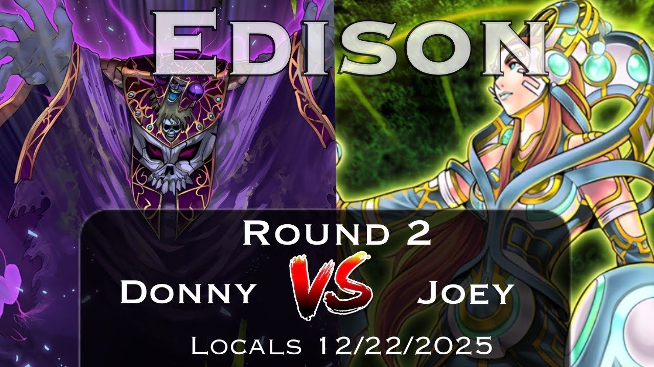 Yu-Gi-Oh! Donny Zombies vs Blackwings Edison Format Gameplay! at Card Addiction