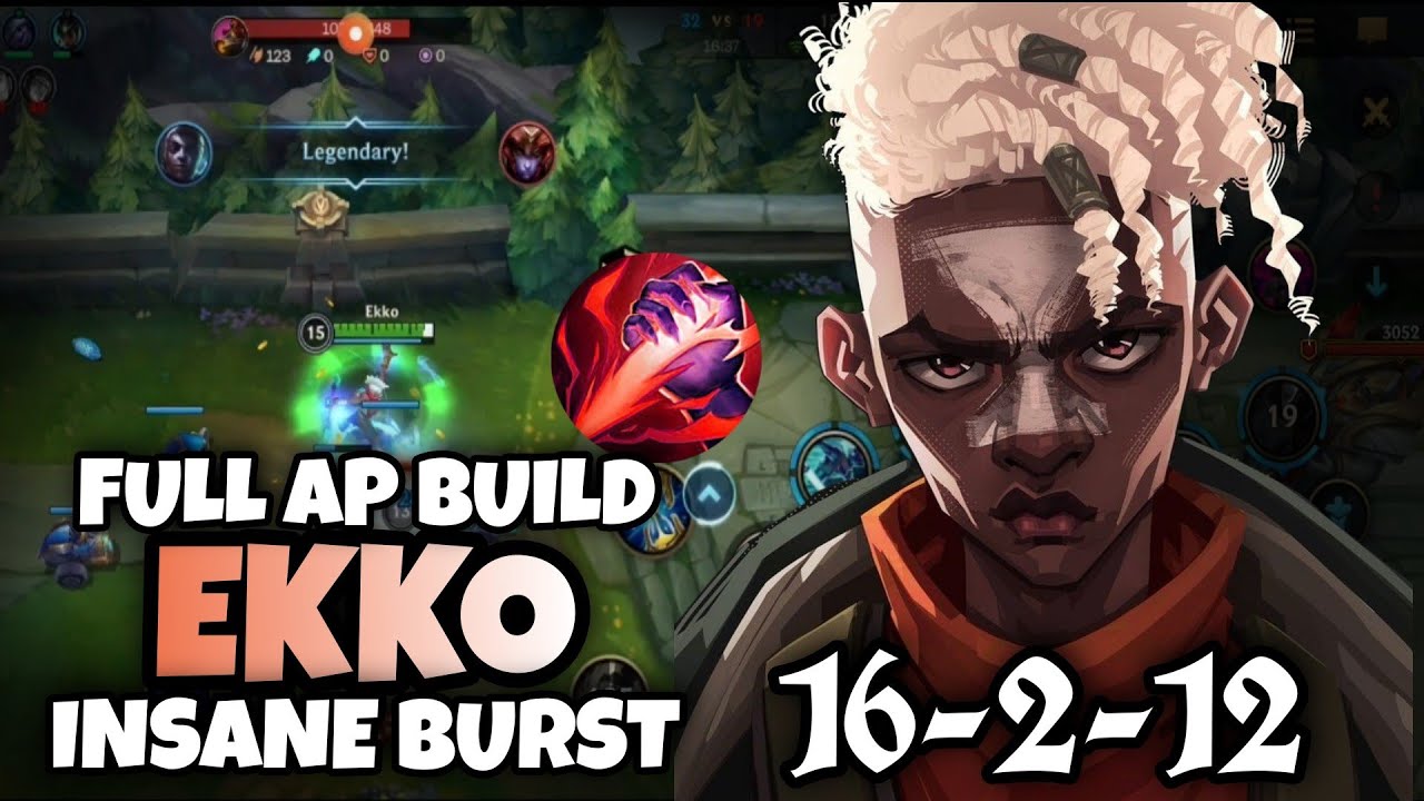 Wild Rift Ekko | EKKO STILL BROKEN IN PATCH 3.3 B!?? | EKKO JUNGLE GMAE