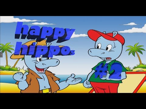 Видео: Happy Hippos on tour: №2 враги