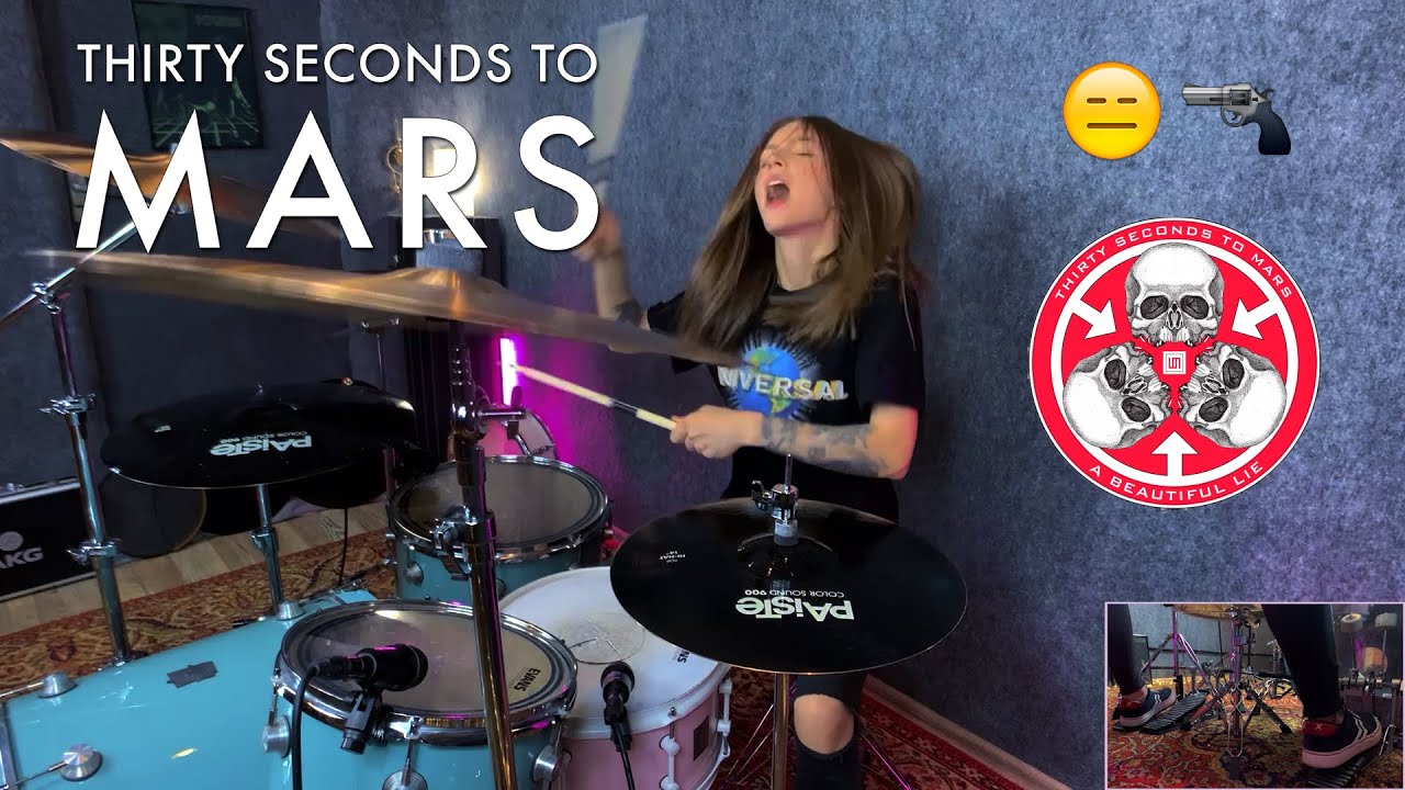 Thirty Seconds To Mars - The Kill (Drum Cover)