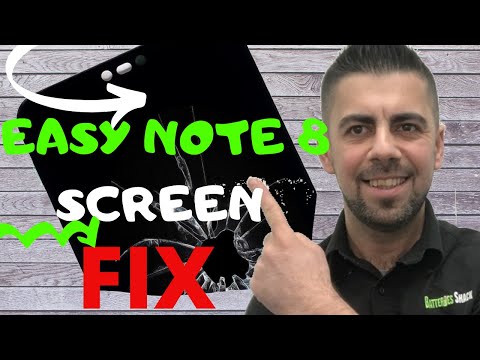 Galaxy Note 8 화면 및 디지타이저 교체 단계 (방법)