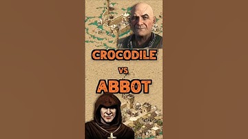 Crocodile vs Abbot | Stronghold Crusader: DE #strongholdcrusader #gameplay #rts #fireflystudios