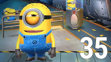 Minion Rush Gameplay Part 35 - Carl Minion in The Mall (iOS/Android)