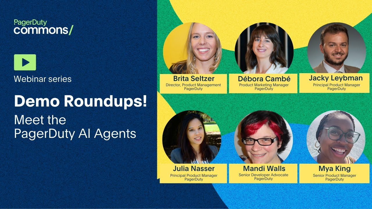 Demo Roundups! Meet the PagerDuty AI Agents