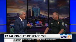 KPD Chief Paul Noel discusses traffic patrol during McKay's celebration, deadly crashes on the ri...