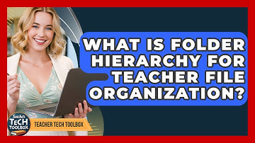What Is Folder Hierarchy For Teacher File Organization? - Teacher Tech Toolbox