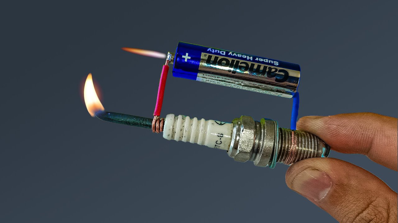 How To Make A Simple Welding Machine From BATTERY at Home | Electron DIY!