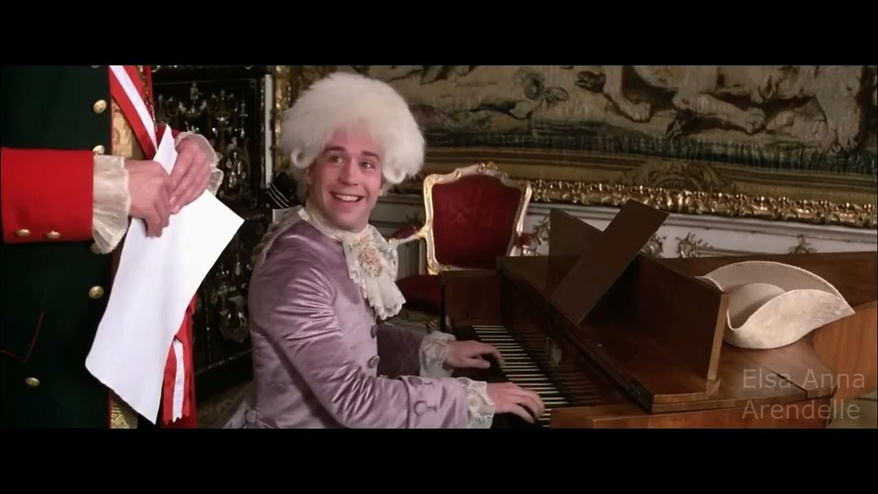 Amadeus fail harpsichord - HD - Mozart insults Salieri by playing his