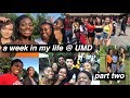vlog 11: a week in my life @ university of maryland | UMD (part 2)